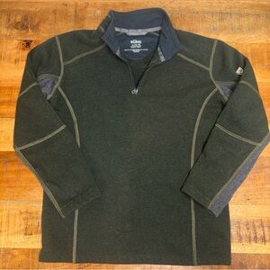 KÜHL Kashmira 1/4 14/16 Zip Youth Large Black Pullover Fleece Outdoor Hiking